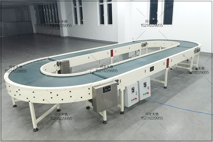 循環(huán)轉彎皮帶機